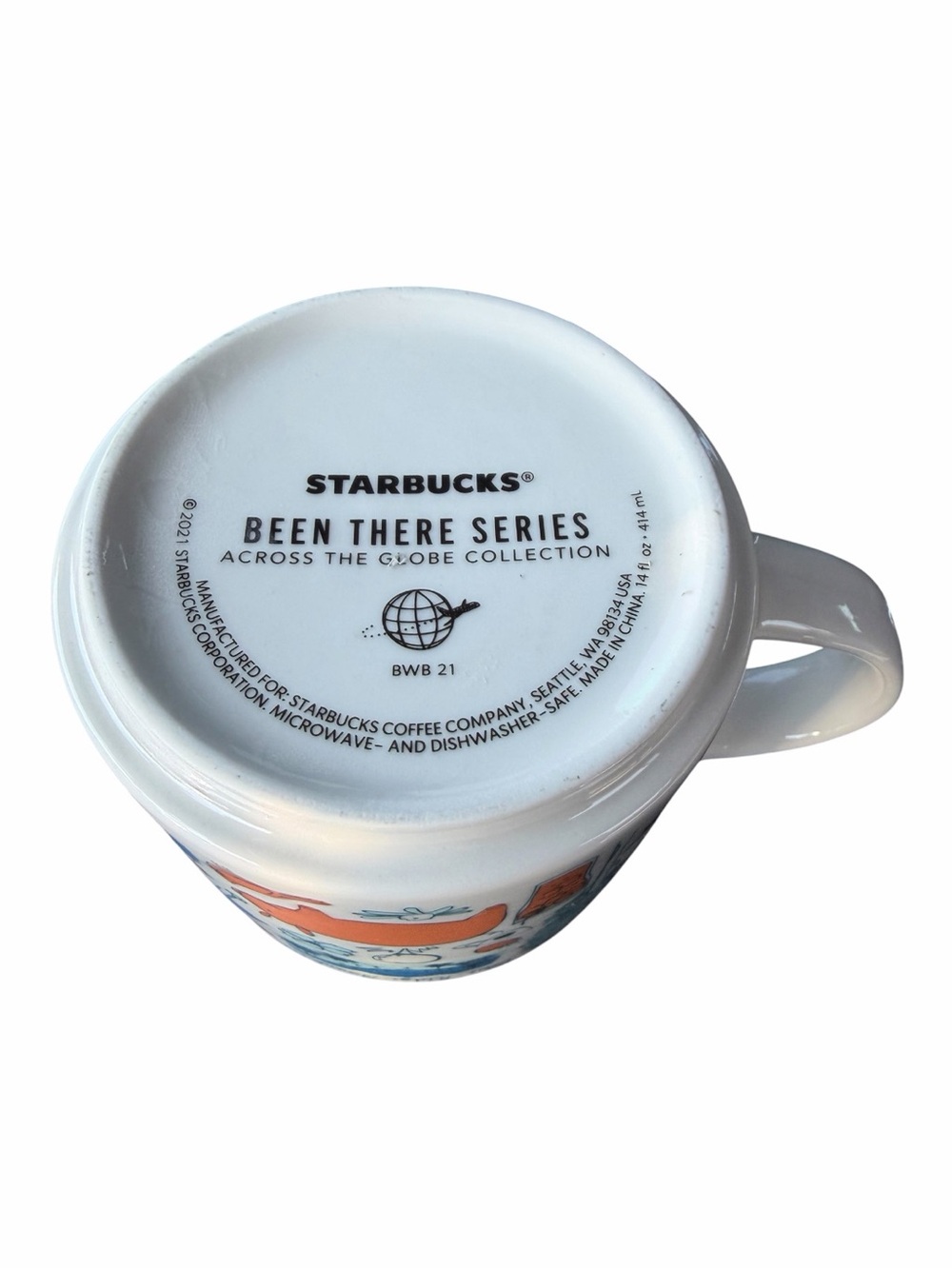 Starbucks North Carolina 14oz Ceramic Mug “Been There Series” - Picture 5 of 5